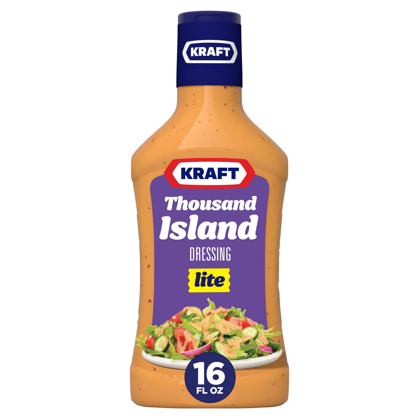 Kraft Thousand Island Lite Dressing; image 1 of 5