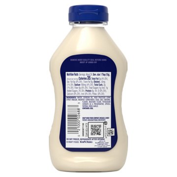Kraft Miracle Whip Original Dressing Squeeze Bottle, 12 oz