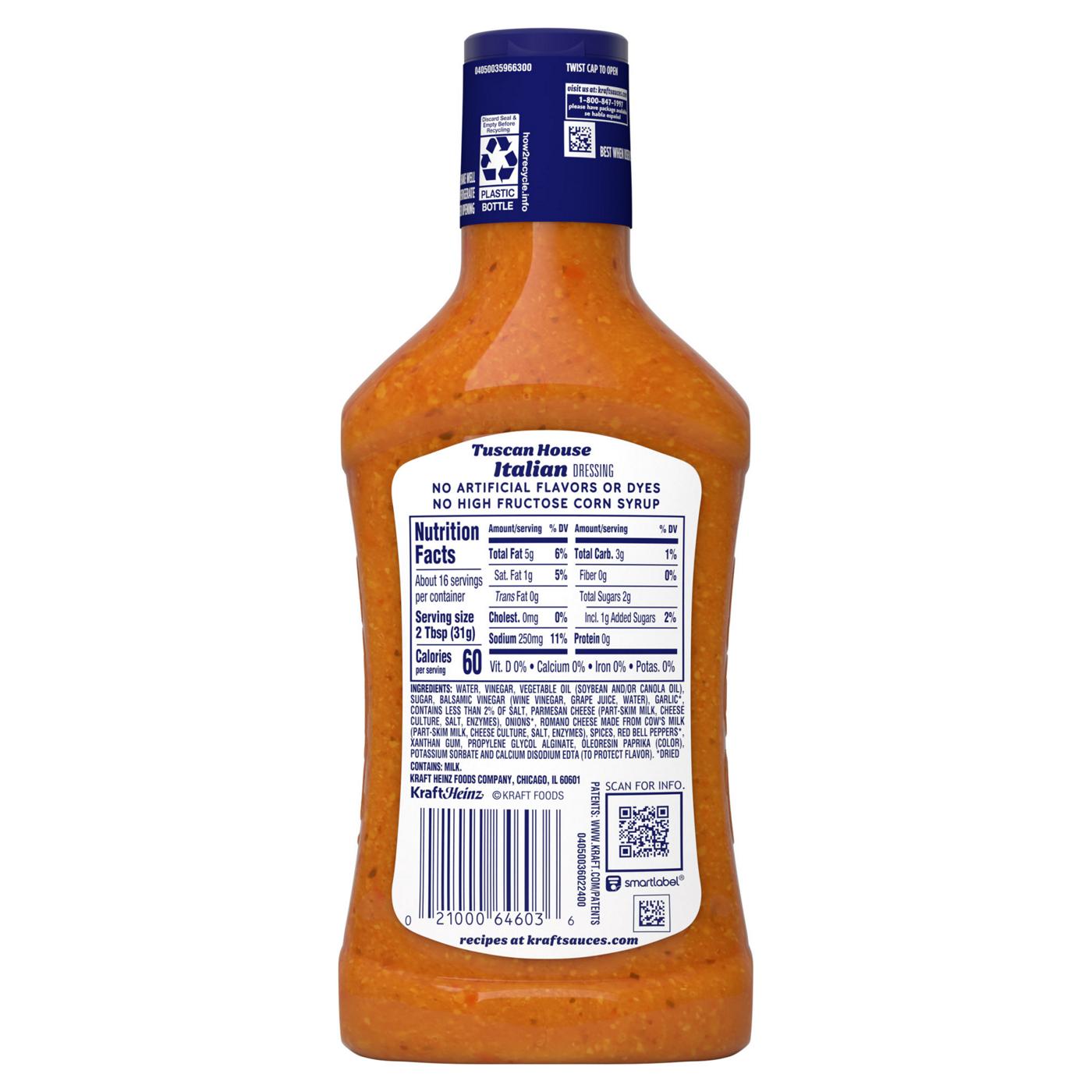 Kraft Tuscan House Italian Dressing Shop Salad dressings at HEB