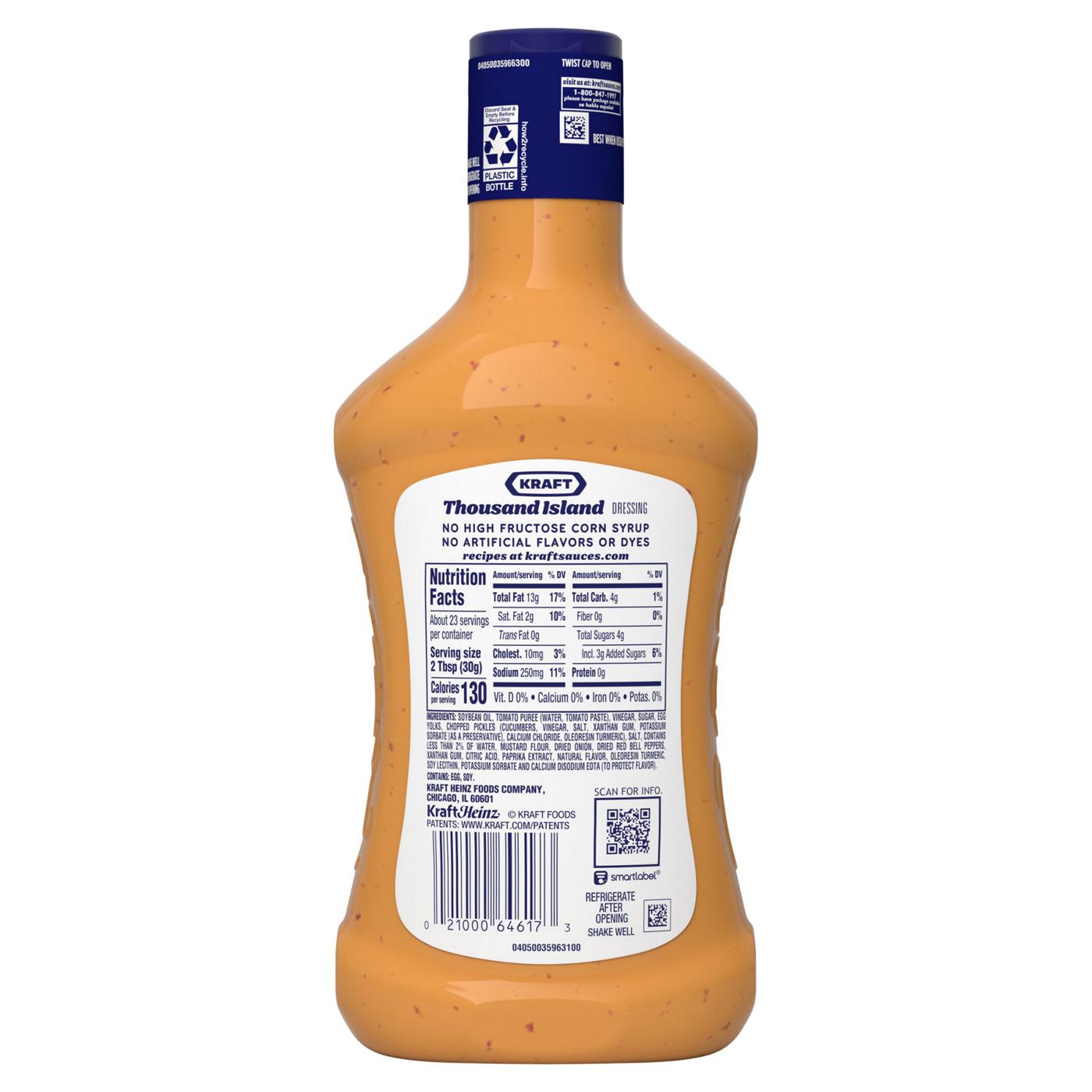 Kraft Thousand Island Dressing; image 2 of 9