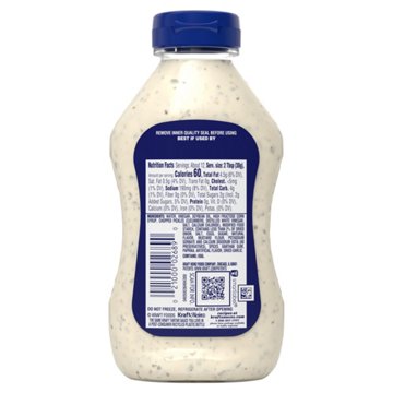 Kraft Tartar Sauce, 12 fl oz