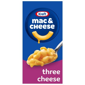 Kraft Three Cheese Macaroni & Cheese Dinner