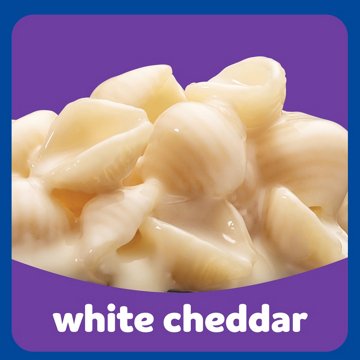 Kraft White Cheddar Pasta Shells Macaroni & Cheese Dinner