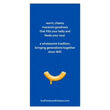 Kraft Original Flavor Macaroni and Cheese Dinner