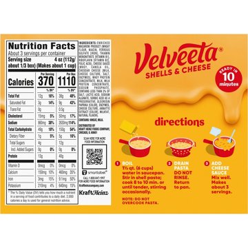 Kraft Velveeta Original Shells & Cheese