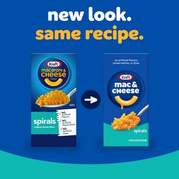 Kraft Spirals Macaroni and Cheese Dinner