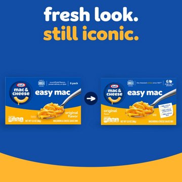 Kraft Easy Mac Original Macaroni & Cheese Dinner