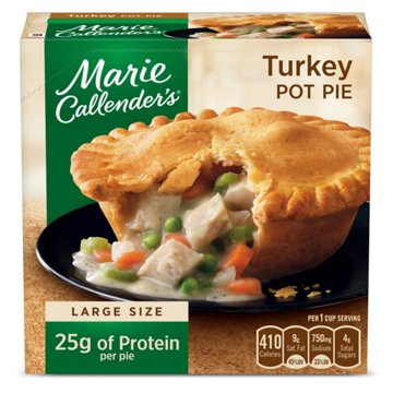 Marie Callender's Marie Callender’s Turkey Pot Pie Large Size Frozen Meal