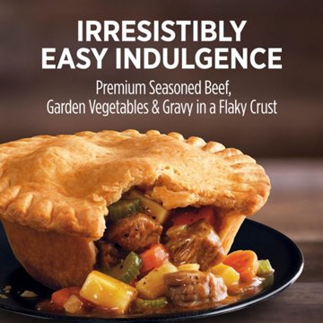 Marie Callender's Beef Pot Pie Large Size Frozen Meal