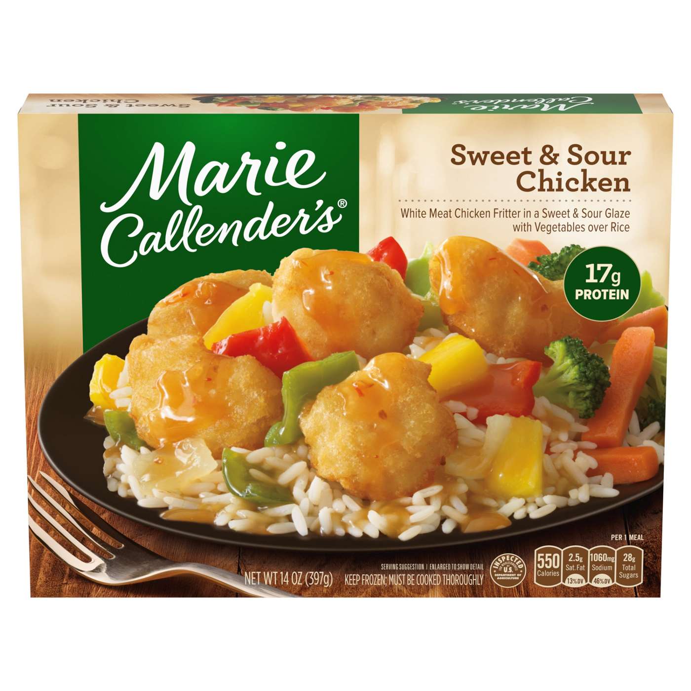 Marie Callender's Sweet & Sour Chicken Frozen Meal; image 1 of 4