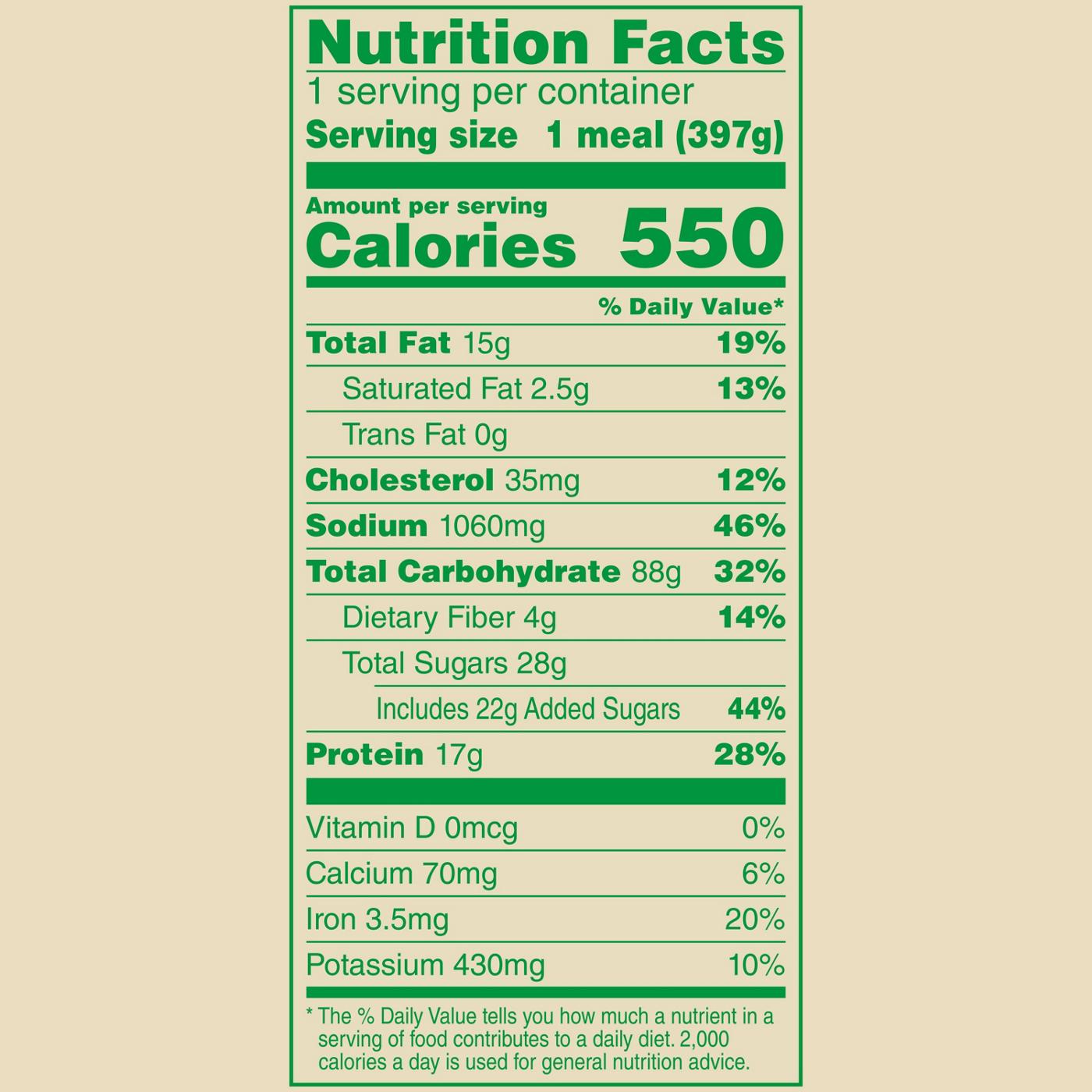 Marie Callender's Sweet & Sour Chicken Frozen Meal; image 2 of 4