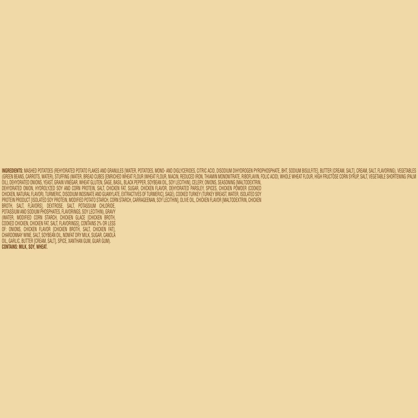 Marie Callender's Roasted Turkey Breast & Stuffing Frozen Meal; image 4 of 4