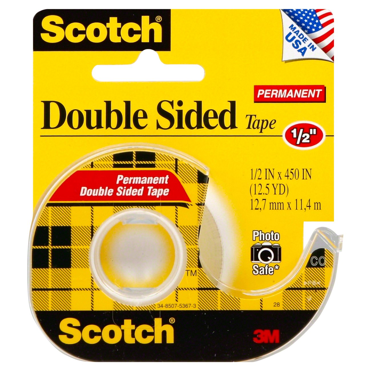 scotch heavy duty double sided tape