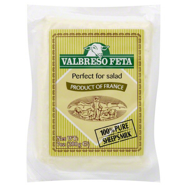 Valbreso Feta French White Cheese Shop Cheese at HEB