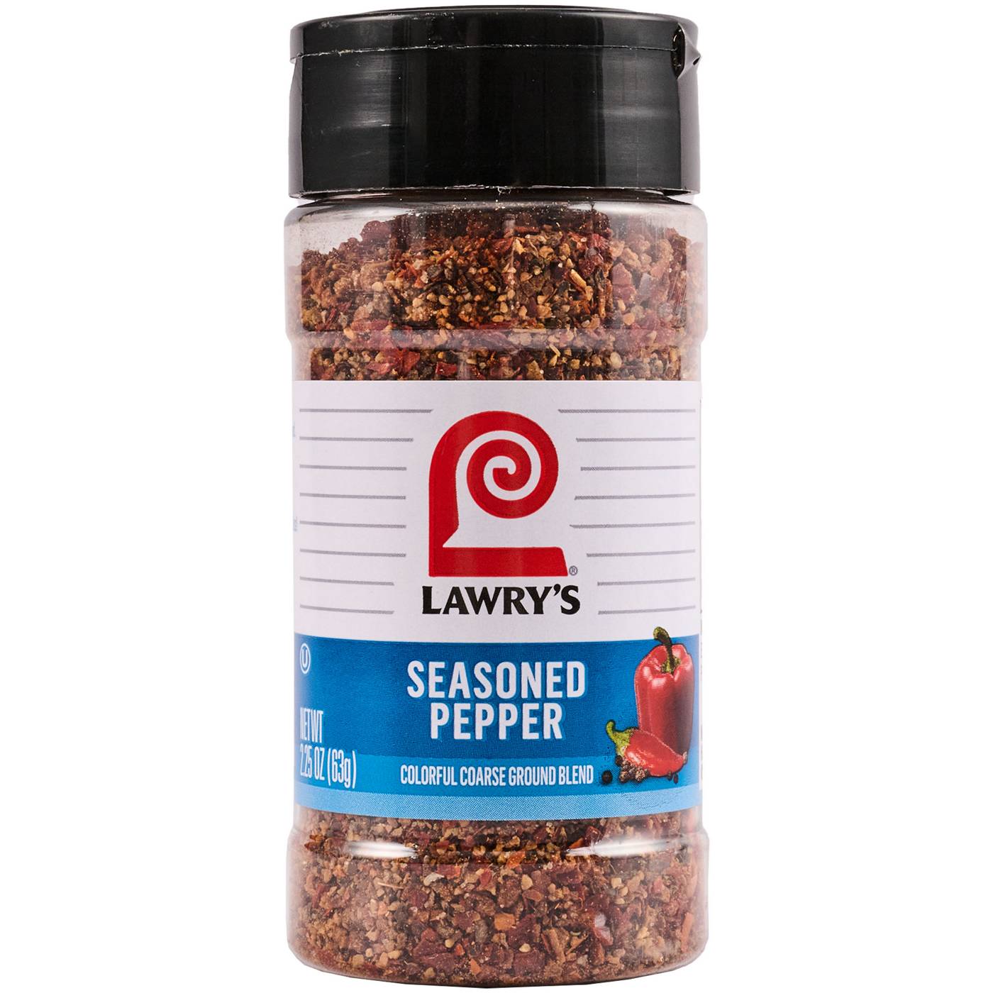 Lawry's Colorful Coarse Ground Blend Seasoned Pepper; image 1 of 9