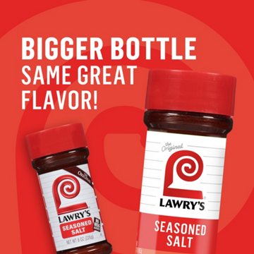 Lawry's Economy Size Seasoned Salt, 16 oz