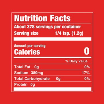 Lawry's Economy Size Seasoned Salt, 16 oz