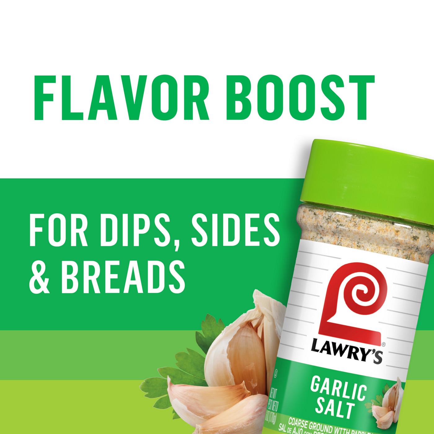 Lawry's Coarse Ground With Parsley Garlic Salt; image 8 of 8