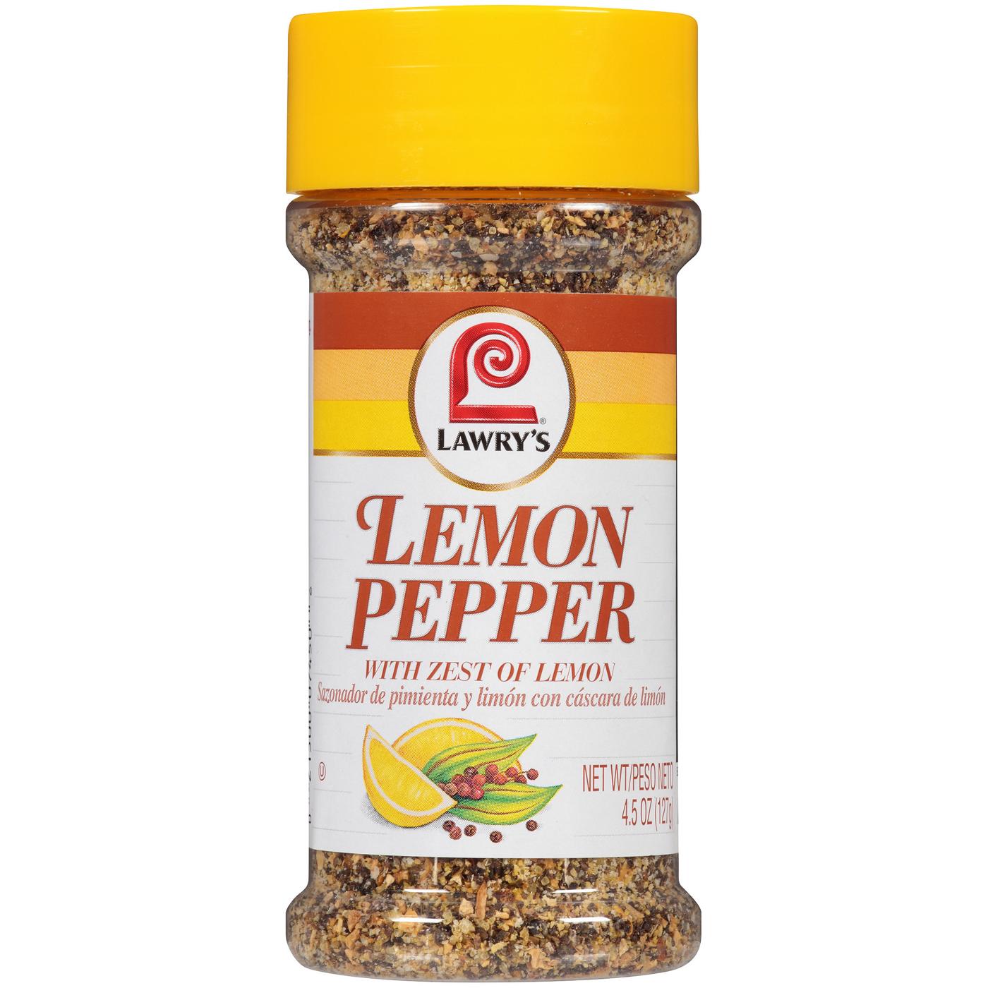 Lawry's Lemon Pepper Blend; image 1 of 4