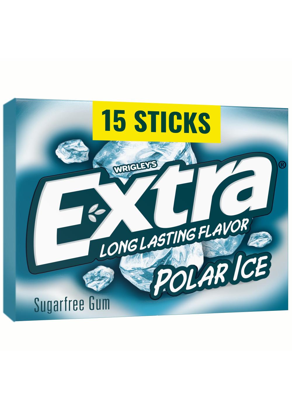 Extra Polar Ice Sugar Free Chewing Gum; image 1 of 8