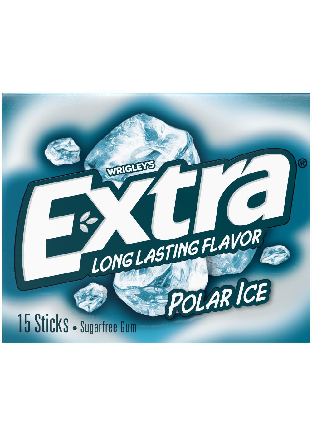 Extra Polar Ice Sugar Free Chewing Gum; image 3 of 8