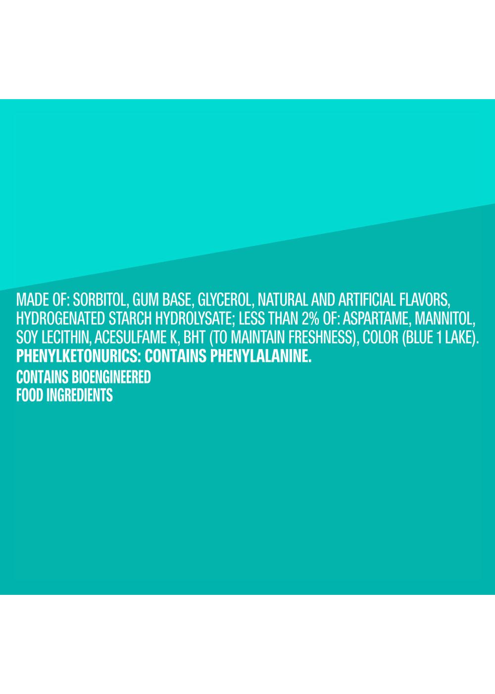 Extra Polar Ice Sugar Free Chewing Gum; image 5 of 8