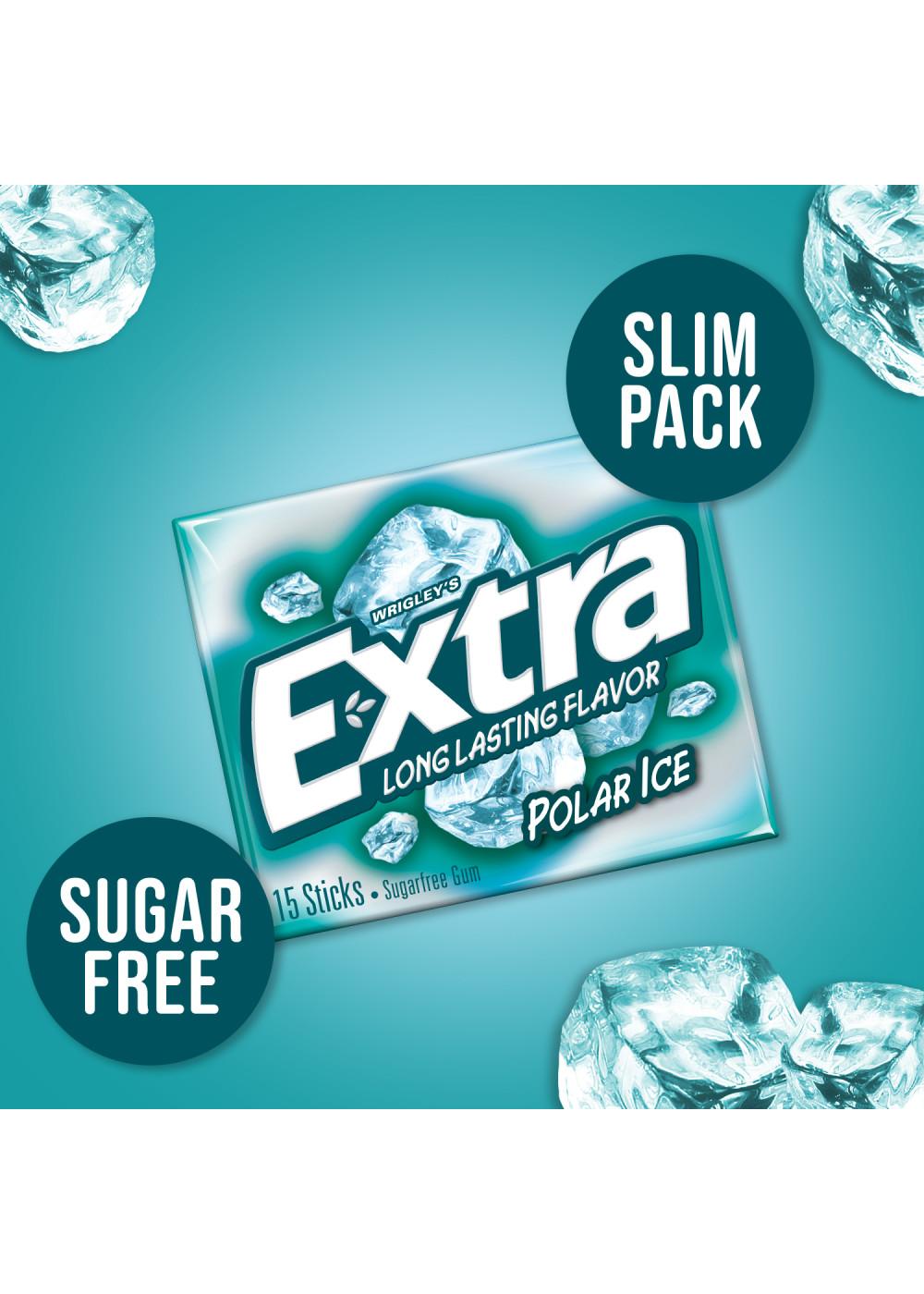 Extra Polar Ice Sugar Free Chewing Gum; image 5 of 7