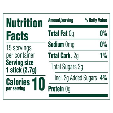 Wrigley's Spearmint Chewing Gum, 15 pc