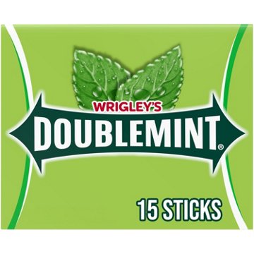 Doublemint Chewing Gum, 15 pc