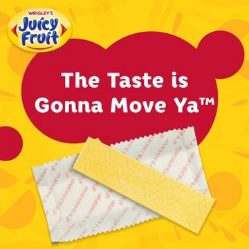 Juicy Fruit Original Chewing Gum, 15 pc
