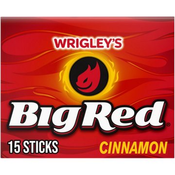 Wrigley's Big Red Cinnamon Gum Slim Pack, 15 ct