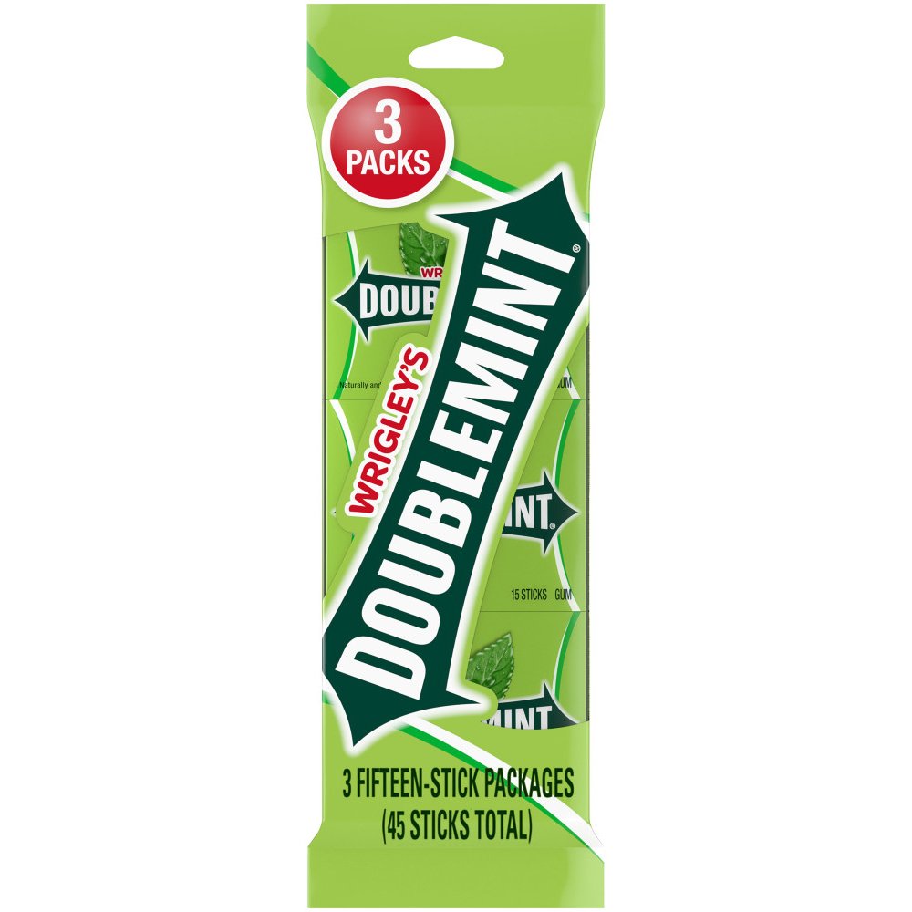 Wrigley's Doublemint Chewing Gum, Multipack Shop Gum & Mints at HEB
