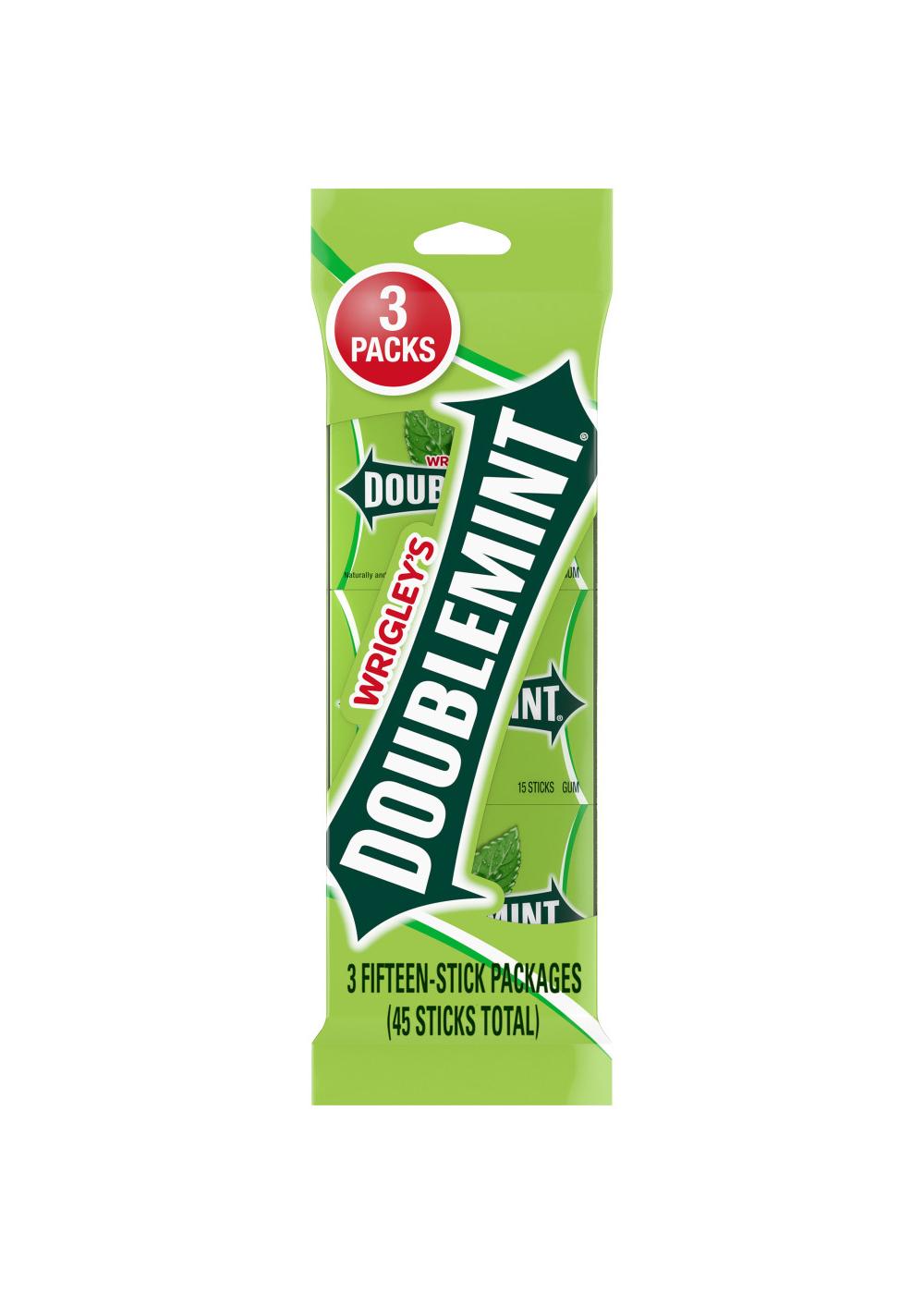 Doublemint Chewing Gum - 3  Value Pack; image 1 of 8