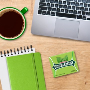 Doublemint Chewing Gum - 3  Value Pack, 45 pc