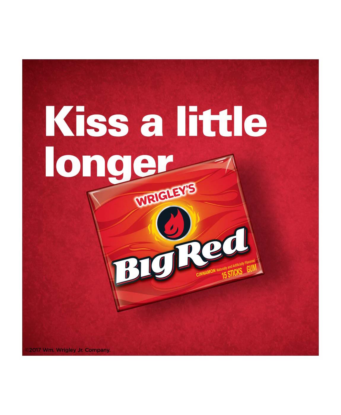 Wrigley's Big Red Cinnamon Chewing Gum, 3 Pk; image 5 of 7