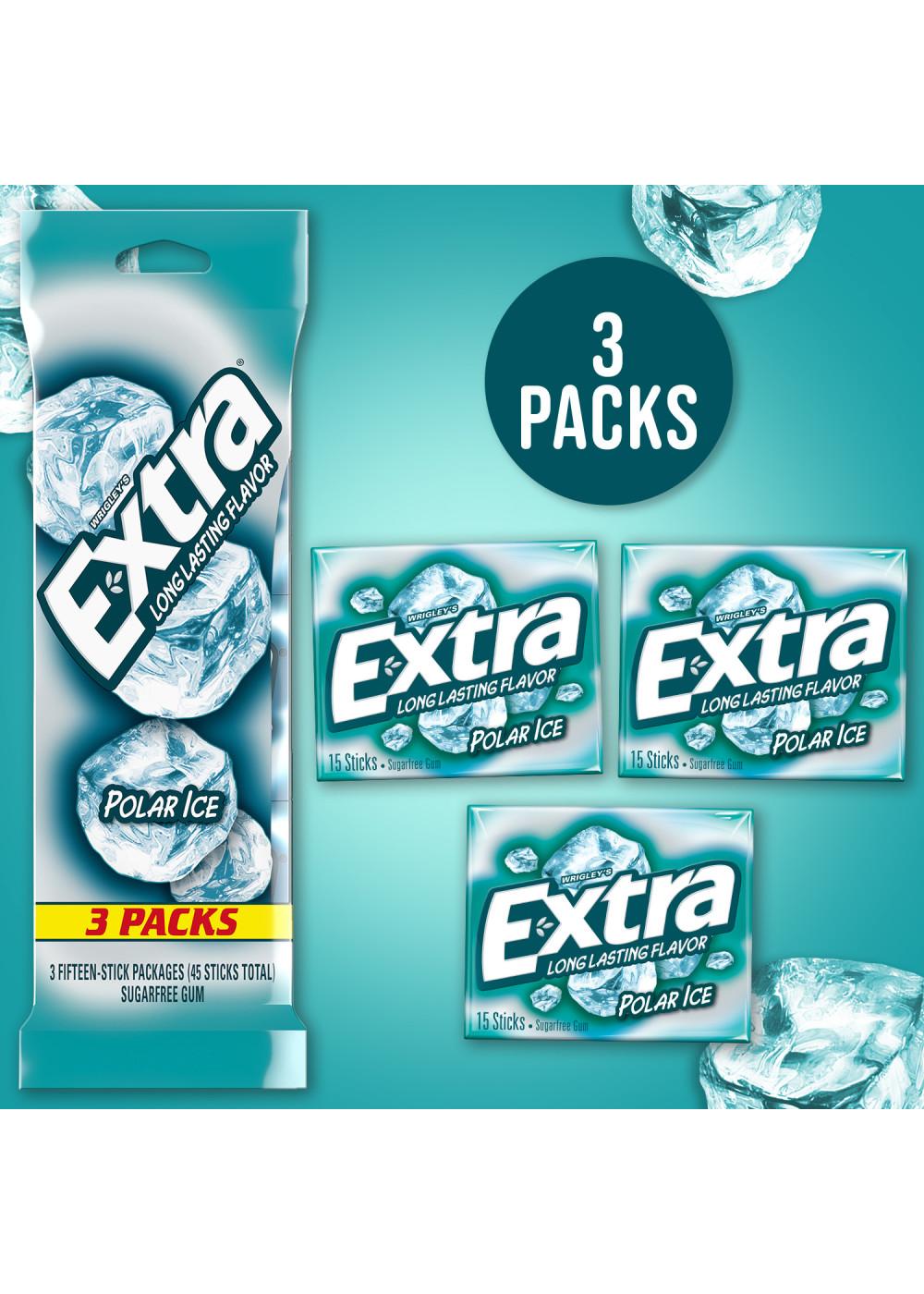 Extra Polar Ice Sugar Free Gum; image 3 of 7