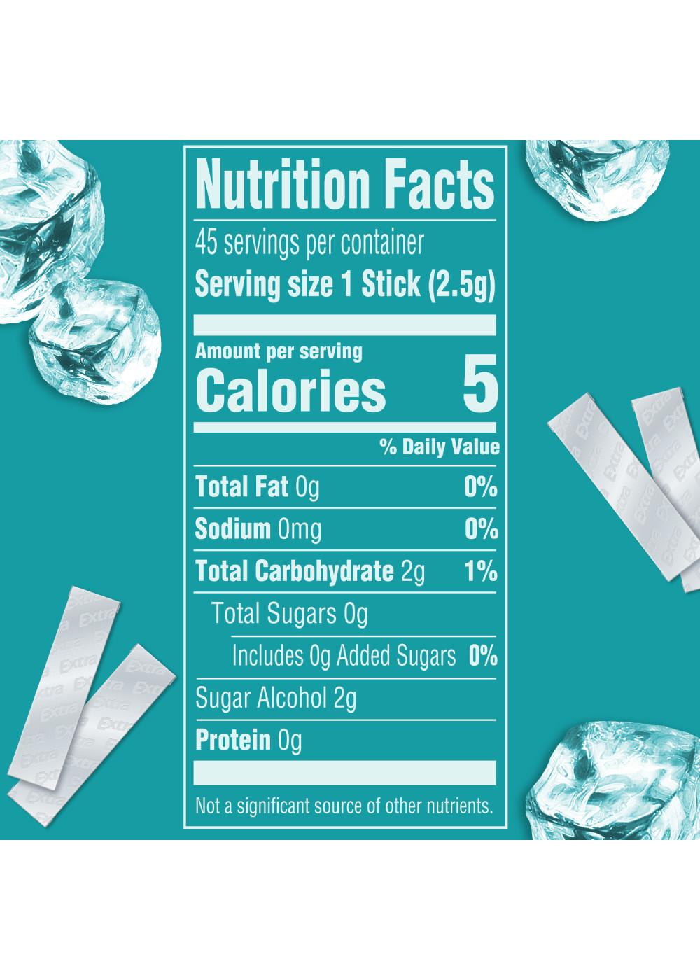 Extra Polar Ice Sugar Free Gum; image 5 of 7