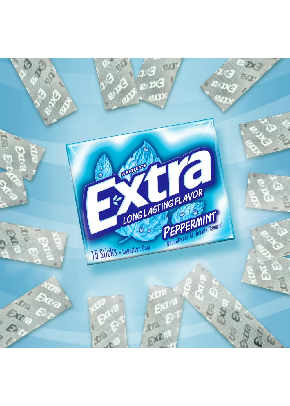 Extra Peppermint Sugar Free Gum, 3 pk; image 6 of 7