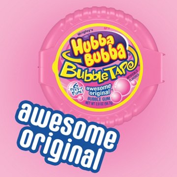 Hubba Bubba Bubble Gum Tape - Awesome Original, 2 oz