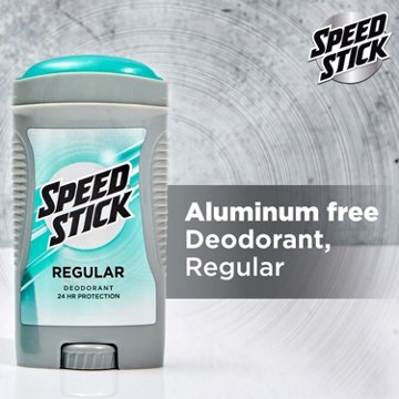 Speed Stick 24 Hr Protection Deodorant - Regular, 2 pk