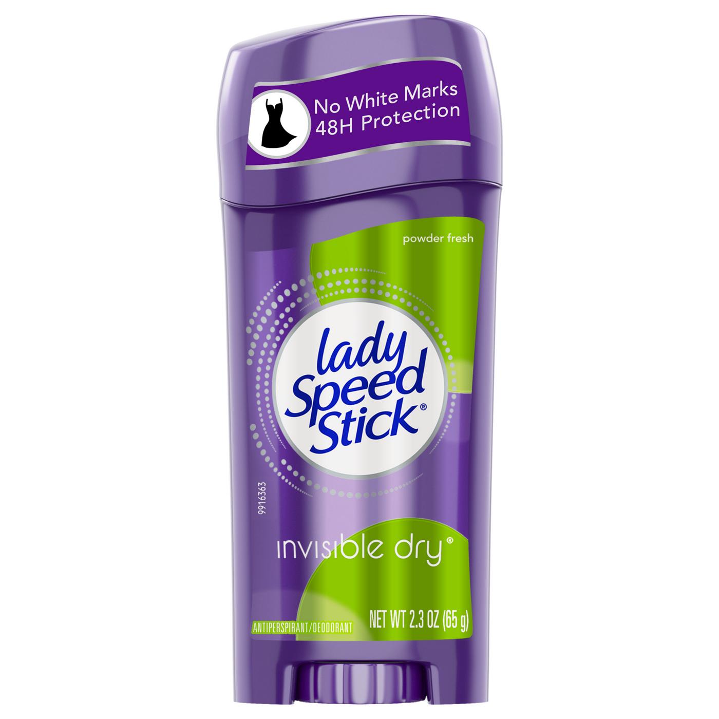 Lady Speed Stick Invisible Dry Deodorant - Powder Fresh; image 1 of 9