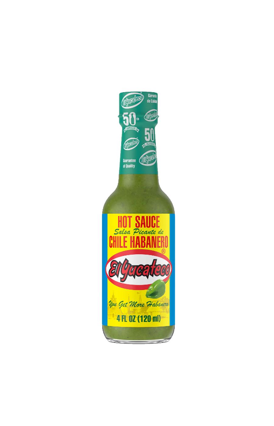 El Yucateco Salsa Picante de Chile Green Habanero Hot Sauce; image 1 of 2