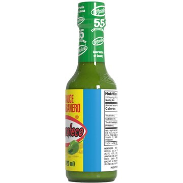 El Yucateco Salsa Picante de Chile Green Habanero Hot Sauce, 4 oz