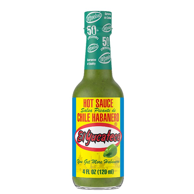 El Yucateco Salsa Picante de Chile Green Habanero Hot Sauce - Shop  Condiments at H-E-B