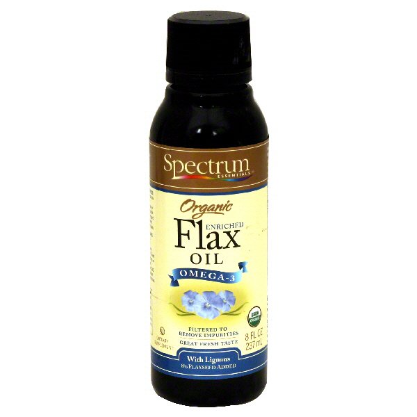 Spectrum Essentials Organic Enriched Flax Oil With lignans And Omega3 Shop Diet & Fitness at