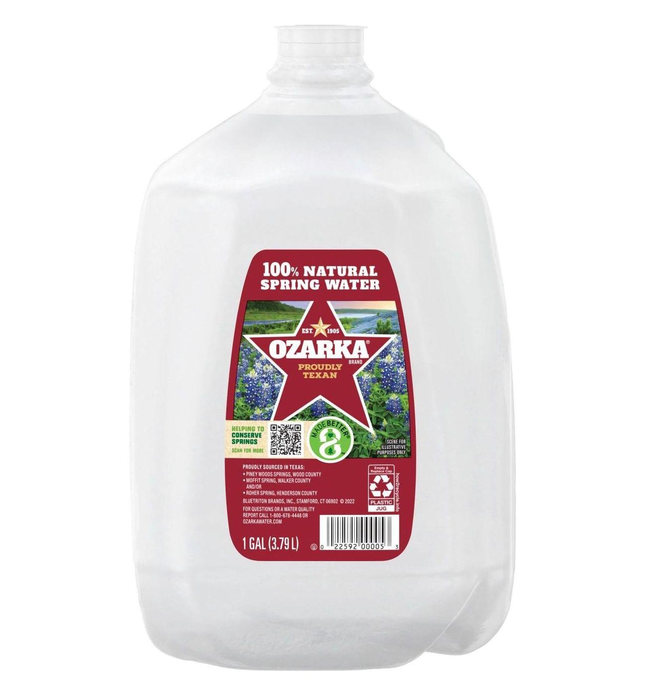 Ozarka 100% Natural Spring Water; image 1 of 4