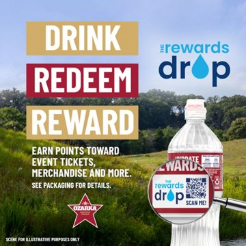 Ozarka 100% Natural Texas Spring Water, 2.5 gal