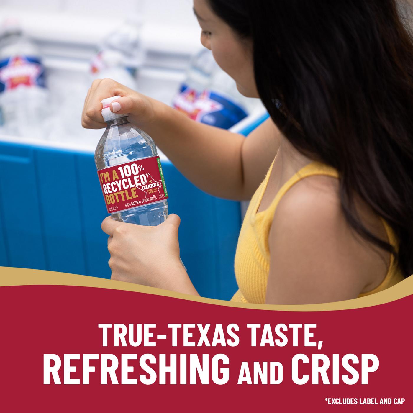 Ozarka 100% Natural Texas Spring Water; image 3 of 3