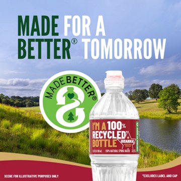 Ozarka 100% Natural Texas Spring Water, 2.5 gal