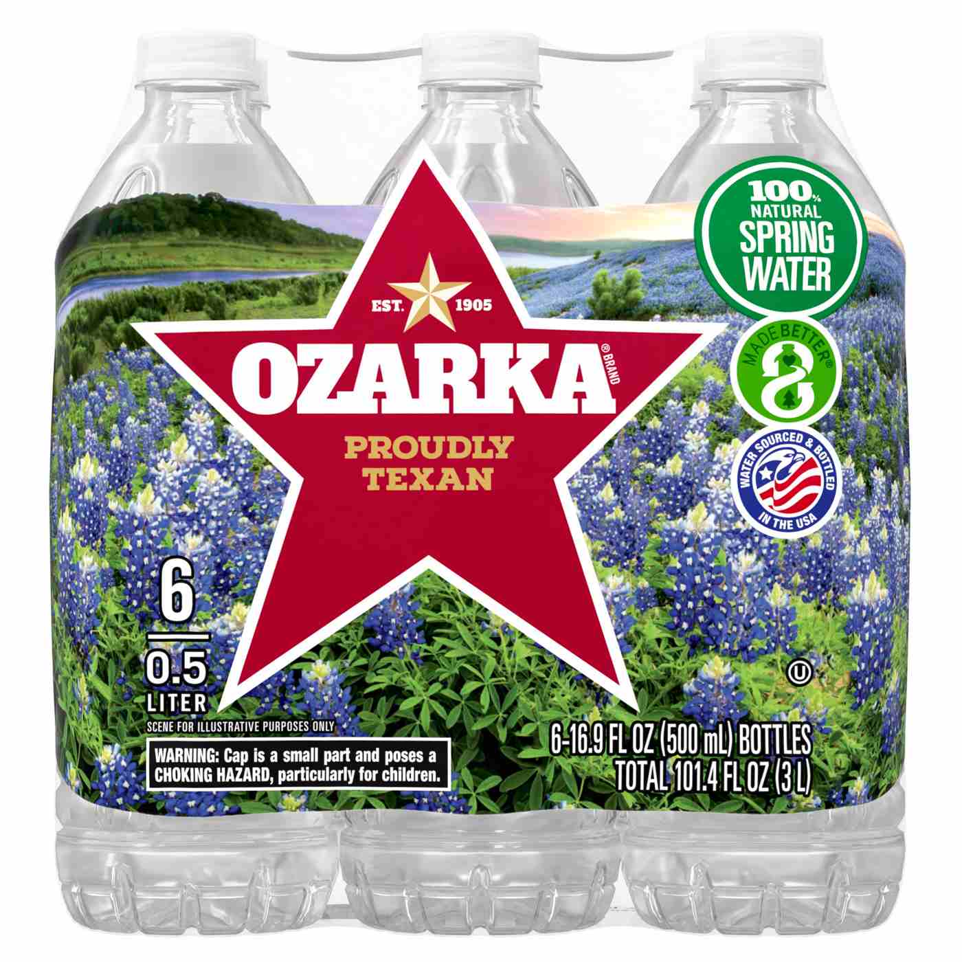 Ozarka 100% Natural Spring Water 16.9 oz Bottles; image 3 of 5
